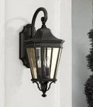 Generation Lighting Cotswold Lane 20 1/2" Black Outdoor Wall. Fixed Price $209.00.