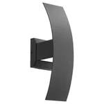 Quorum International 9721 Curvo 16" Tall Led Outdoor Wall Sconce - Noir. Fixed Price $155.00.