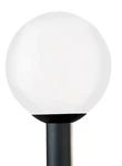 One Outdoor Post Lantern White Plastic By Generation Lighting. Fixed Price $24.99.
