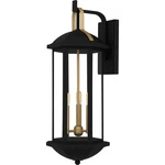 Matte Black Outdoor Wall Lantern From The Crestfield Collection. Fixed Price $397.99.