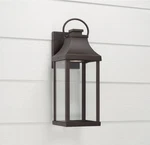 Capital Lighting Bradford 17IN. 1LIGHT Oil Bronze Outdoor Wall Lantern. Fixed Price $49.99.
