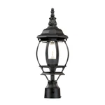 Acclaim Lighting 5057 Black Chateau 1-LIGHT 18"H Post. Fixed Price $56.00.