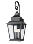 Z-lite 5029XL Raphael 4 Light 36" Tall Outdoor Wall Sconce Black. Fixed Price $714.00.