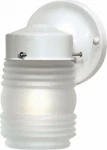 Nuvo 76-702 6" Porch Light Outdoor Wall With Frosted Glass Mason Jar. Fixed Price $22.31.