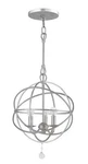 Crystorama 9225-OS Solaris 3-LIGHT Mini Chandelier Olde Silver. Fixed Price $198.00.