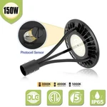 150W Led Post Top Light With Photocell Listed 3000K 4000K 5000K Adjustable. Fixed Price $154.70.