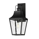 Maxim Lighting Storybook 1LT Outdoor Large Wall Sconce, Black/clear - 30363CLBK. Fixed Price $232.20.