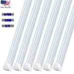 6PACK 8FT 120W Led Tube Light T8 Shop Fixtures 6000K Garage Bulb. Fixed Price $116.19.