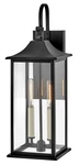 Lark 81594 Nolan Light 22" Tall Outdoor Wall Sconce - Black. Fixed Price $169.99.