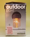 Vtg Catalina Outdoor Light Fixture Wall Mount Porch Lantern Model 401ROJO-16 New. Fixed Price $14.00.