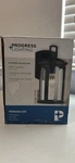 Faywood 1-LIGHT 11 In. Matte Black Outdoor Wall Lantern With Clear Glass. Fixed Price $20.00.