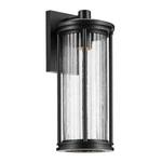 Kichler 59024DS Barras 21" Tall Outdoor Wall Sconce - Black. Fixed Price $334.99.