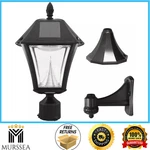 Gama Sonic GS-105FPW-BW Baytown Ii, Outdoor Solar Light And 3" Pole Pier & Wall. Fixed Price $146.99.