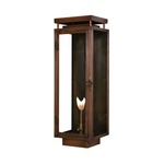 Primo Lanterns YK-27G Yorkshire 27" Tall Gas Wall Sconce Copper. Fixed Price $621.00.