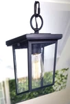 Matte Black Rustic Hanging Lantern Farmhouse 1LIGHT Outdoor Pendant A04121. Fixed Price $39.97.
