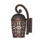 Designers Fountain Amherst 8" Wall Lantern Dark Sky, Burnt Umber 97592-BU. Fixed Price $139.12.