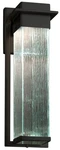 Justice Design Fusion Matte Black Wall Sconce FSN-7544W-RAIN-MBLK. Fixed Price $119.92.