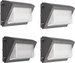 Led Wall Pack 120W Exterior Lighting With Glass Lens Dusk To Dawn 18000LM. Fixed Price $475.99.