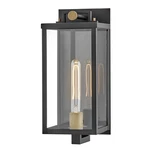 Hinkley Lighting Catalina Outdoor 16" Wall Mount, Black/clear - 23010BK. Fixed Price $279.00.