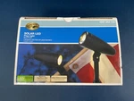 Hampton Bay Led Flag Pole Light 40 Lumens Solar Power, Black Finish, New. Fixed Price $17.99.