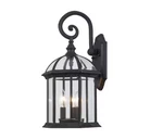 Bel Air Lighting Wentworth 3-LIGHT Black Outdoor Wall Fixture. Fixed Price $79.00.