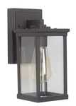 Craftmade Z9704 Bronze Riviera Iii 11" Outdoor Wall Sconce. Fixed Price $96.40.