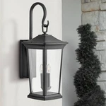 Bromley 30" High Museum Black 3-LIGHT Led Outdoor Wall. Fixed Price $679.00.