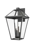 Z-lite 579XLX Talbot 4 Light 33" Tall Outdoor Wall Sconce Black. Fixed Price $935.00.