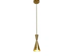 Mid Century Pendant Ceiling Lamp Stilnovo Brushed Brass Light Fixture Chandelier. Fixed Price $94.05.