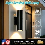 Letry Light Sensor Up&down Waterproof Led Outdoor Wall Lamp Aluminum Sconce. Fixed Price $56.97.
