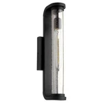 Quorum Vitro Light 19" Outdoor Lantern, Noir/clear Seeded 750-19-69. Fixed Price $128.00.