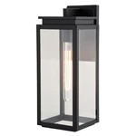 Vaxcel Lighting T0777 Uptown 16" Tall Outdoor Wall Sconce - Black. Fixed Price $94.99.