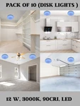 Progress Lighting Led Flush Mount Ceiling 5.5 3000K White 10-PACK. Fixed Price $100.90.