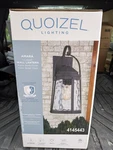 Quoizel Amara 16-IN Matte Black Outdoor Lantern Light. Fixed Price $79.95.