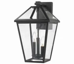 Z-lite 579XL-BK Talbot Outdoor Wall Sconce, 3-LIGHT 180 Total Watts, Black. Fixed Price $200.00.