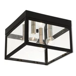 Livex Lighting 20589 Nyack 4 11"W Flush Mount Square - Black. Fixed Price $279.96.