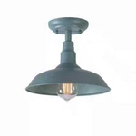 Modern Farmhouse Indoor/outdoor 10 Teal Semi-flush Mount Lamp. Fixed Price $24.99.