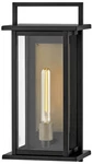 Hinkley Langstone 18 1/4" High Black Outdoor Wall Light. Fixed Price $271.15.