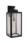 Craftmade ZA6824 Marin 21" Tall Outdoor Wall Sconce - Black. Fixed Price $162.00.