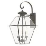 Livex Westover Light Outdoor Wall Lantern, Charcoal/beveled 2381-61. Fixed Price $469.96.