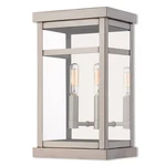 Livex Lighting 20702-91 Hopewell Outdoor Wall Brushed Nickel. Fixed Price $399.96.