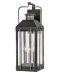 Hinkley Lighting 2735 Fitzgerald 24" Tall Outdoor Wall - Black. Fixed Price $599.00.
