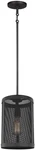 Seagull Gereon One Light Pendant Black Finish -. Fixed Price $283.99.