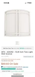 Sconce Lights Afx 324292 - Box Of About 100 Available. Fixed Price $60.00.