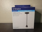 Westinghouse 1-LIGHT Oil Rubbed Bronze Finish Adjustable Mini Pendant. Fixed Price $14.99.