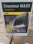 Cooper Lighting XTOR8B Crosstour Maxx Led Wall Pack 81W Case Of 2 Units. Fixed Price $299.99.