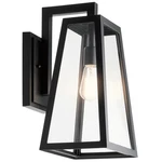 Kichler 49332 Delison 17" Tall Outdoor Wall Sconce - Black. Fixed Price $219.99.