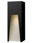 Hinkley Lighting Kube Outdoor Satin Black Wall Lantern Sconce, 1764SK. Fixed Price $236.00.