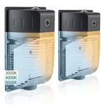 25W Led Wall Light With Photocell 2PACKS, 3000/4000/5000K 3CCT, 10/15/20.... Fixed Price $79.86.