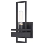 Vaxcel Lighting W0344 Marquis 12" Tall Wall Sconce - Black. Fixed Price $139.99.
